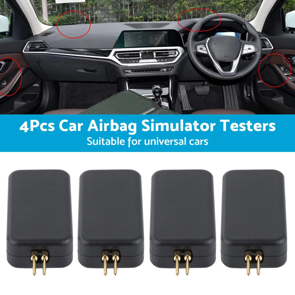 Set of 4 SRS Airbag Simulator Resistor Bypass for Universal Cars