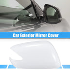 Right Side Car Exterior Mirror Cover White for Honda Jazz (2008-2015)