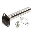 Wastegate SS Dump Tube for Turbo 38MM 35MM Pipe Actuator 2-Bolt