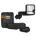 Power Heated LED Turn Signal Tow Mirrors for Chevrolet Silverado 1500 LTD (2019–2025)