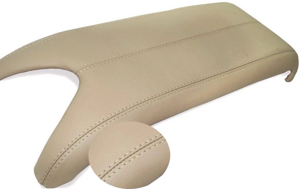 Leather Synthetic Center Console Armrest Cover for Acura RDX (2007–2012) Beige