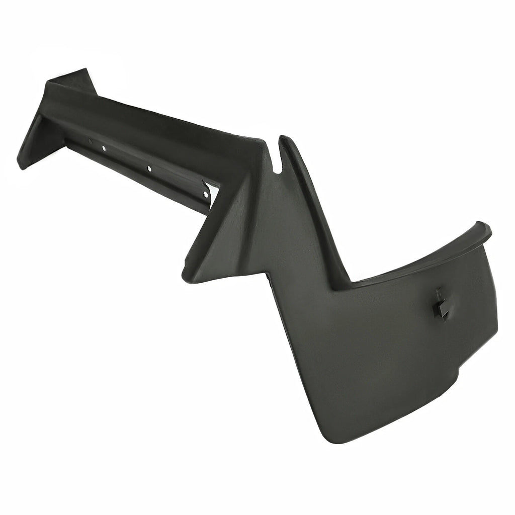 Set of 3 Rear Bumper Fillers for Cadillac Seville (1980–1985) Black Fiberglass