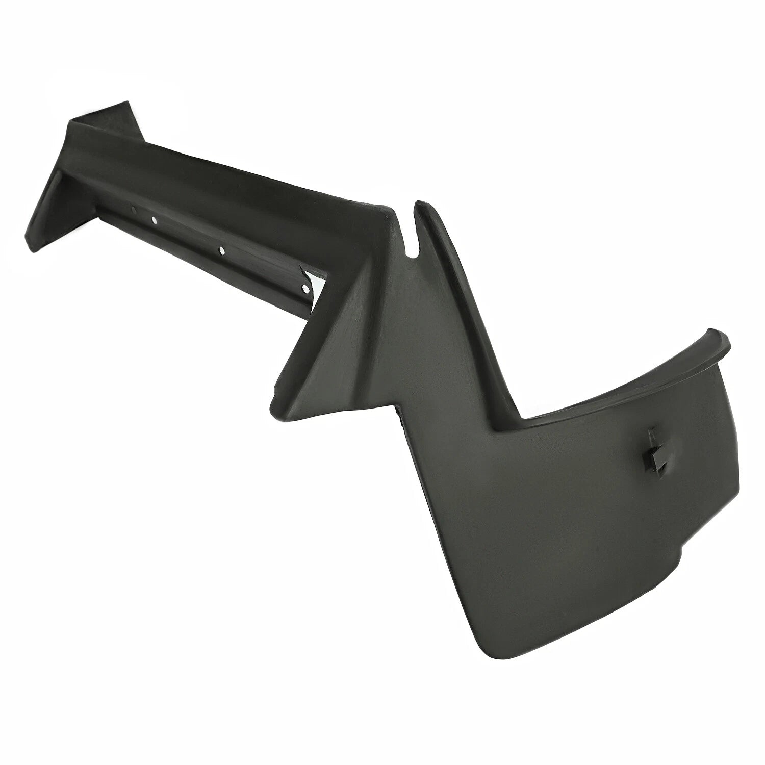 Set of 3 Rear Bumper Fillers for Cadillac Seville (1980–1985) Black Fiberglass