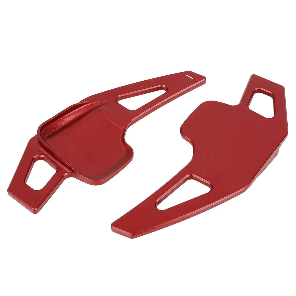 Pair Aluminum Alloy Red Shift Paddle for BMW F22 F23 F30 F31 F34