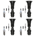 Denso 4 Platinum TT Spark Plugs & Coil Boots Kit for Equinox Regal (2010–2017)