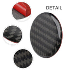 Control Knob Decorative Panel for Car (1Pcs, Carbon Fiber)