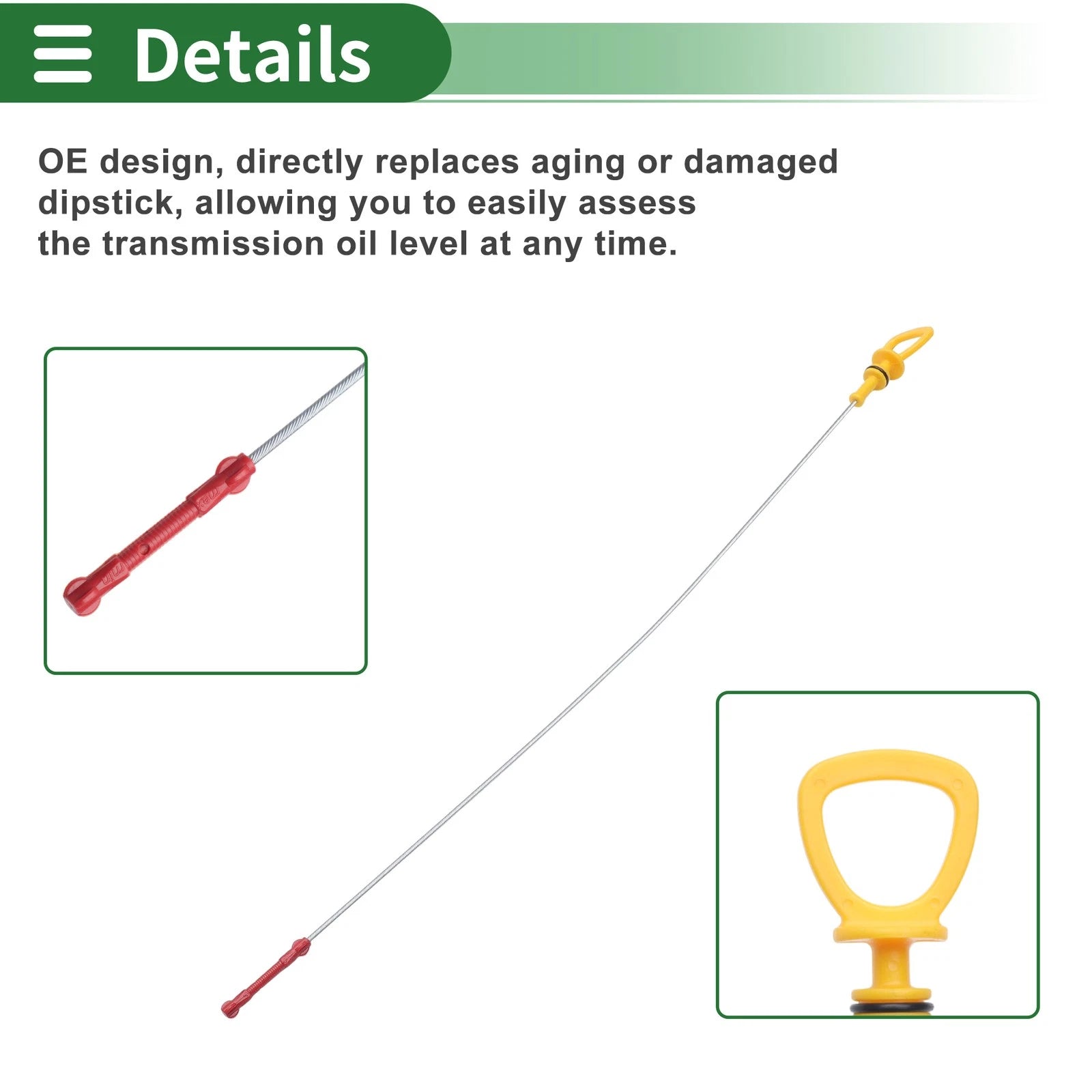 Oil Level Dipstick No. 2720100072 for Mercedes-Benz V6 GAS DOHC (2011)
