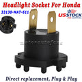Headlight Wire Harness Socket for Honda CBR600RR (2003–2007), CBR1000RR (2004–2007)