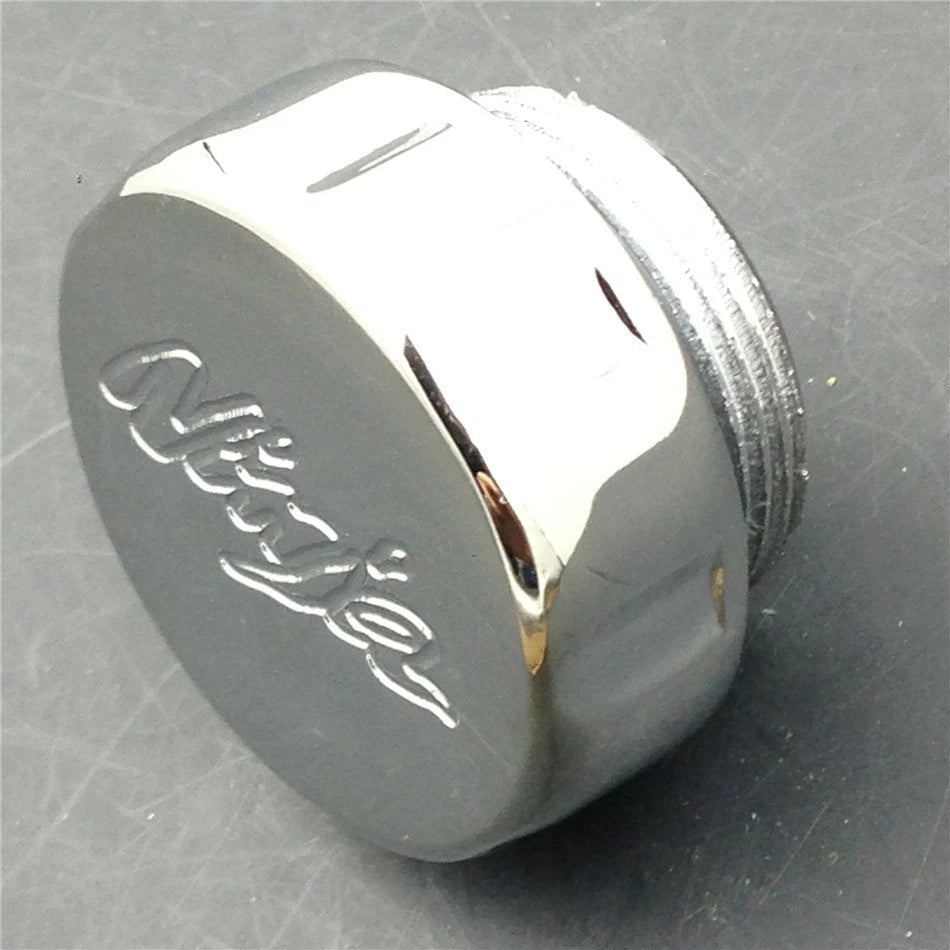 Chrome Brake Fluid Reservoir Cap Cover for Kawasaki ZZR600 (2005–2007) / ZX14R (2006–2012)
