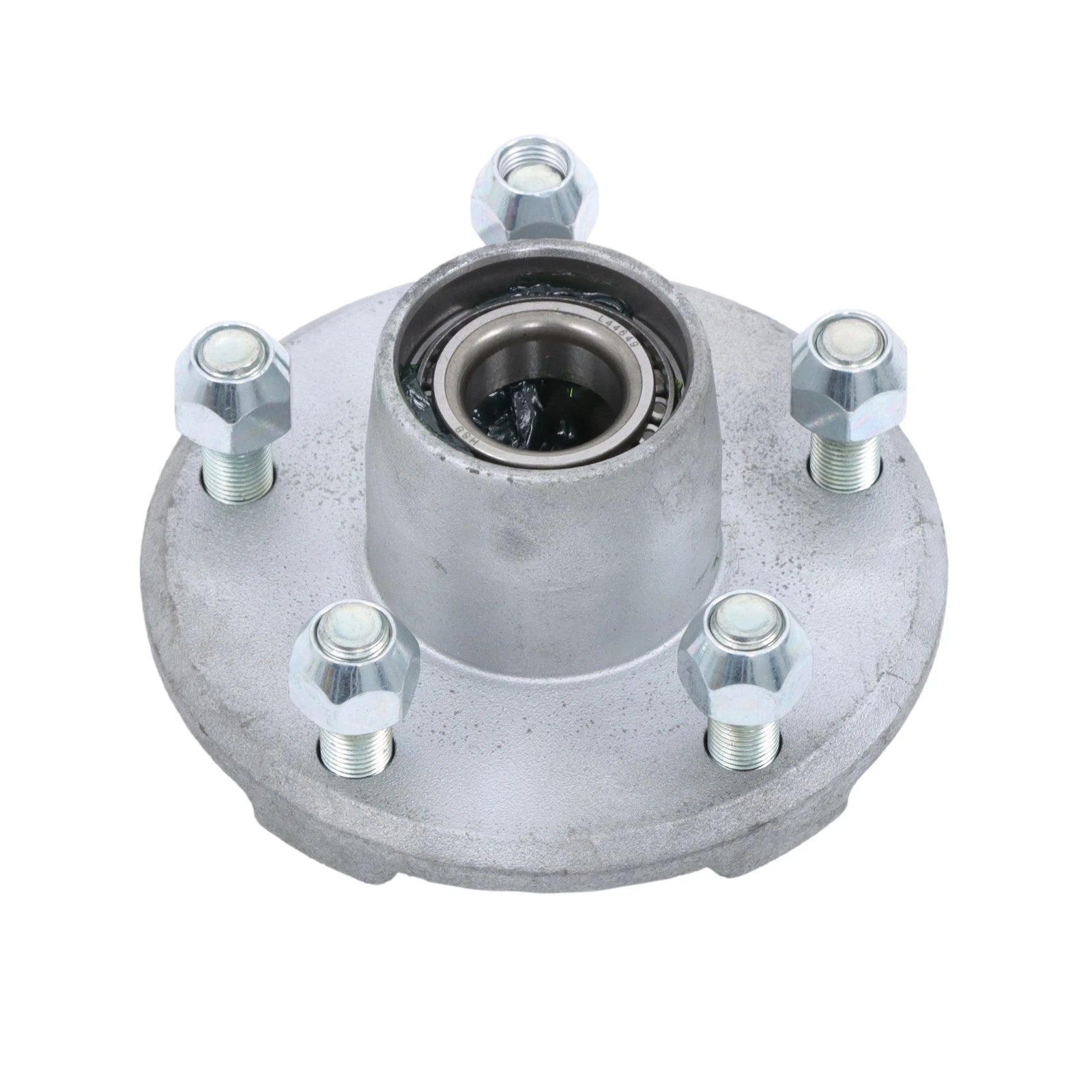 Galvanized Trailer Hub for 2000 lbs Spindle (5 on 4.5)