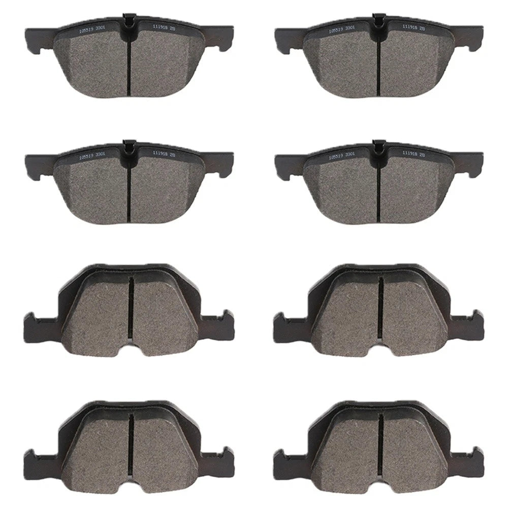 Set of 8 Ceramic Brake Pads for BMW X5 (2011–2017)