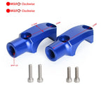CNC Master Cylinder Handlebar Clamp 10mm Mirror Mount for Suzuki