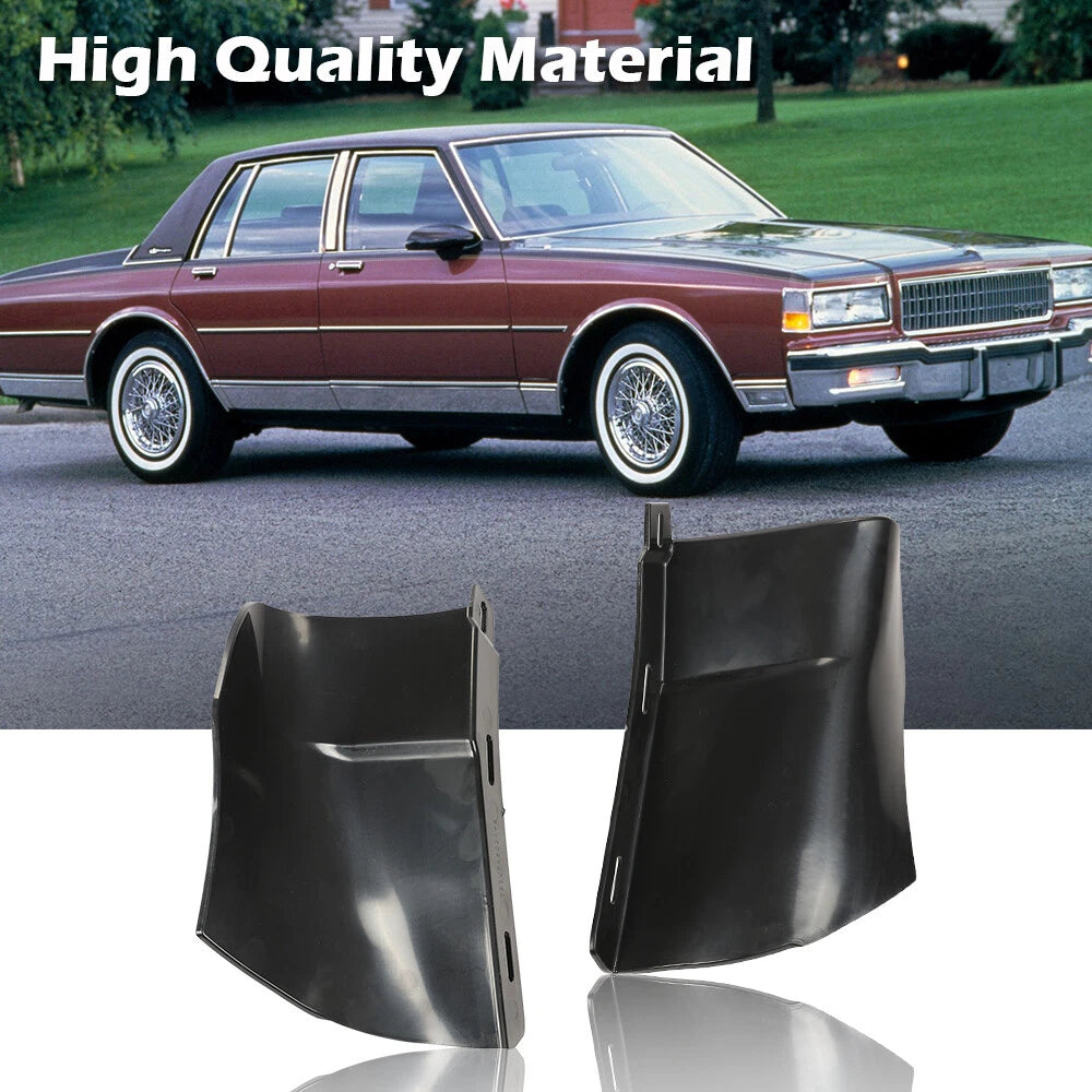Rear Bumper Fillers for Chevrolet Caprice (1986–1990) Black