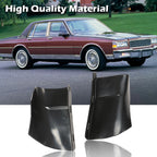 Rear Bumper Fillers for Chevrolet Caprice (1986–1990) Black
