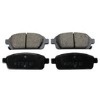 Set of 4 Akebono Rear Ceramic Brake Pads for Buick Verano, Cadillac, Chevy Trax, Cruze, Volt (2012–2019)