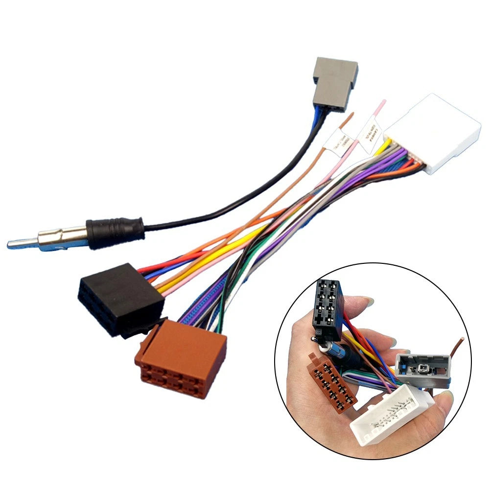 Car Radio Installation Cable for Nissan (ISO, Built-In Connection)