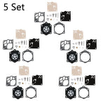 Set of 5 Carburetor Repair Parts for Husqvarna 3120XP 272 268 MS660 Walbro K12-WG