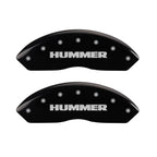 Caliper Covers Set of 4 for 2006–2010 Hummer H3 Black by MGP