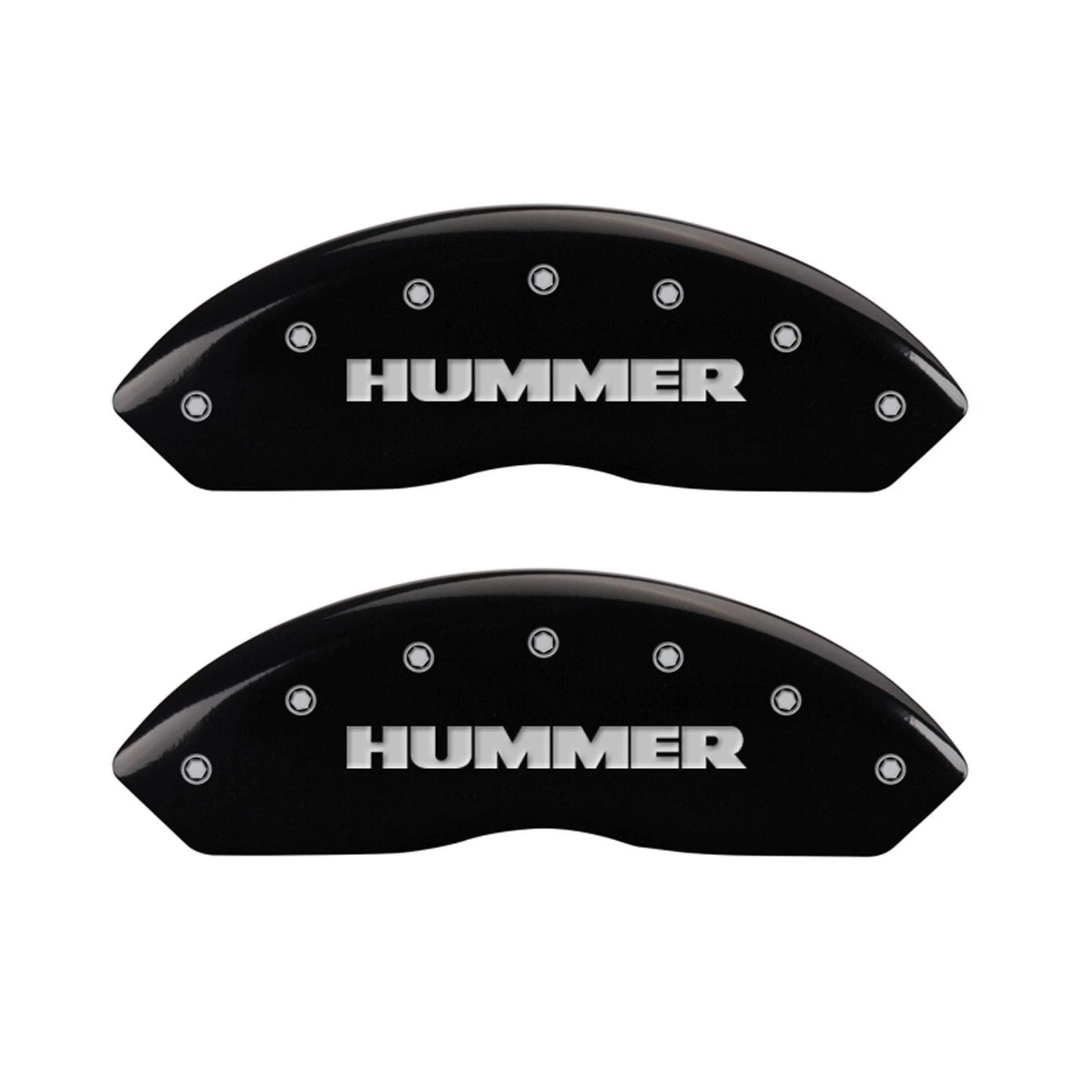 Caliper Covers Set of 4 for 2006–2010 Hummer H3 Black by MGP