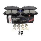 Set of 4 Bosch QuietCast Front Ceramic Brake Pads for HS250h Vibe xB xD Corolla Matrix RAV4 (2009–2015)