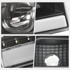 Lift-Off Rear & Quarter Side Window Louvers for Ford Mustang Coupe (2005–2014)