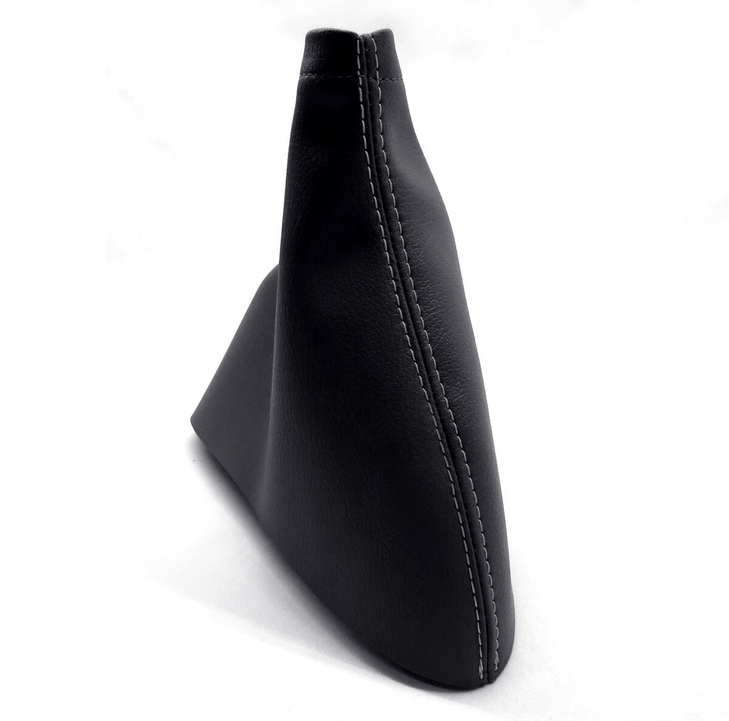 Emergency Brake Boot for Subaru Forester (2003–2008) Black Gray Stitch