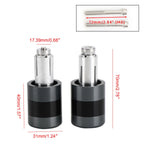 Set of 2 Handle Bar Ends for Various Motorcycles (7/8" 22mm)