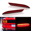 Rear Red LED Brake/Turn/Tail Light Kit for Ford Mustang (2015–2017)
