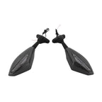 Carbon LED Turn Signal Mirrors for Kawasaki Ninja ZX14 ZZR1400 ZX-10R (2006–2011)