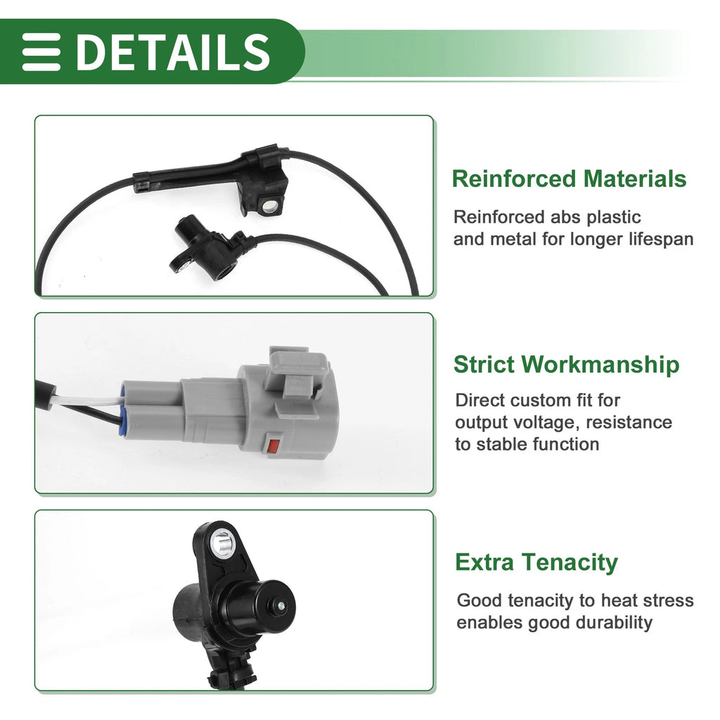 ABS Wheel Speed Sensor No. 8954302050 for Toyota Matrix (2003–2008)
