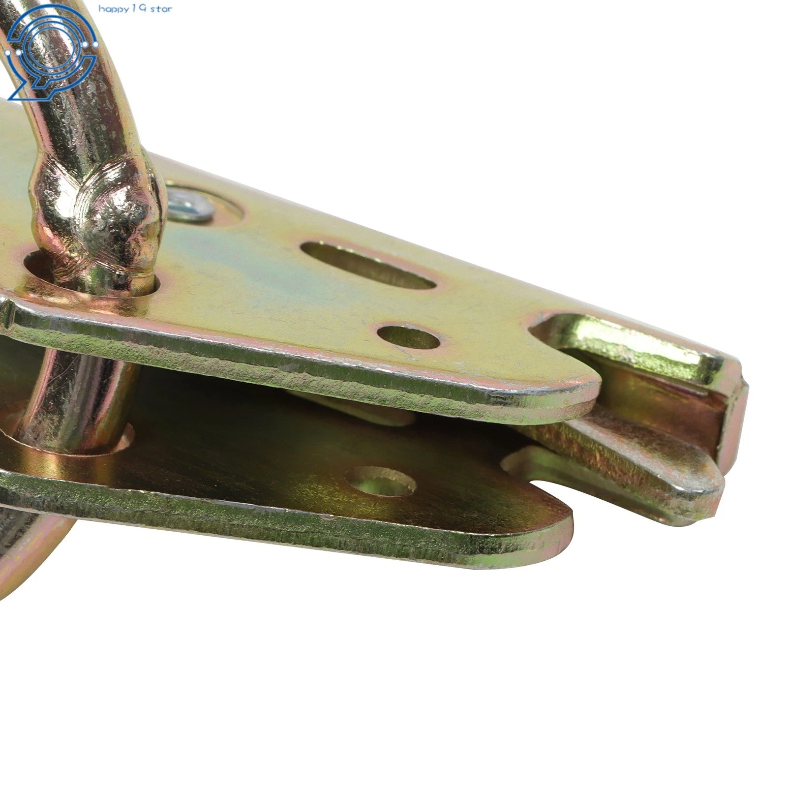 Set of 6 E Track Tie-Down Rails with O-Ring Anchors for Trailers