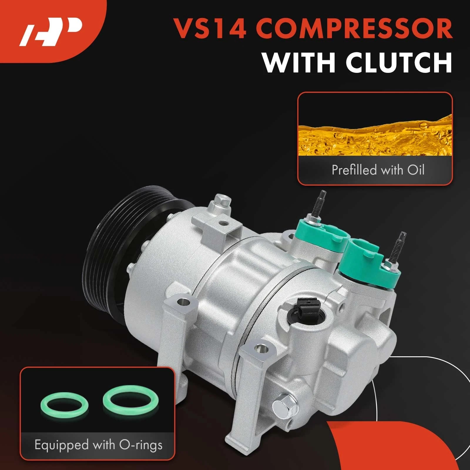 A/C Compressor with Clutch for Kia Cadenza (2017-2019)