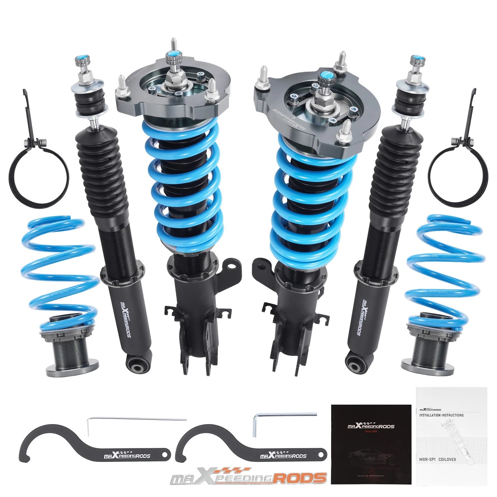MaXpeedingrods T6 Coilover 24 Way Damper Shock Spring Kit for Nissan Juke (2011–2017)