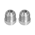 2X AN8 Male Aluminium Weld on JIC Bungs for Universal (02–Present)