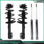 Set of 4 Complete Struts & Shocks for Toyota Sienna (2011–2020) FWD