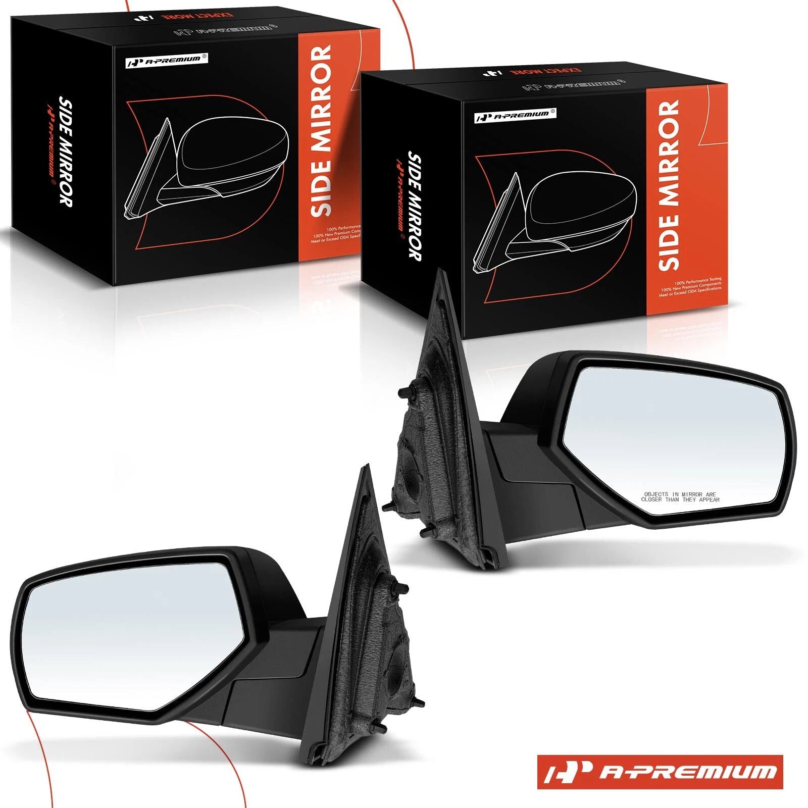 Manual Mirrors for Chevy Silverado 1500 (2014–2018)