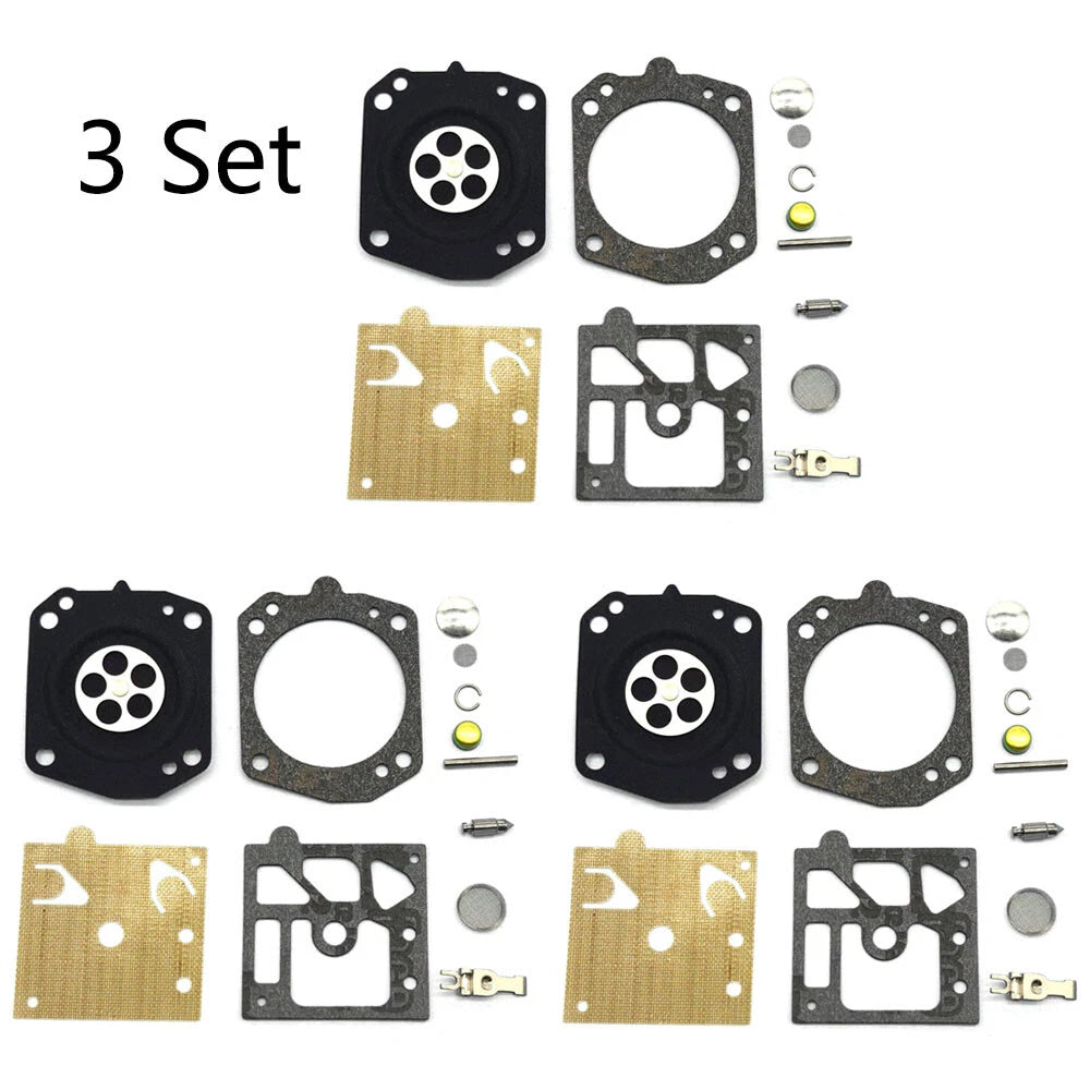 3X Carburetor Diaphragm Kit for Walbro K22-HDA Chainsaw Blower Trimmer