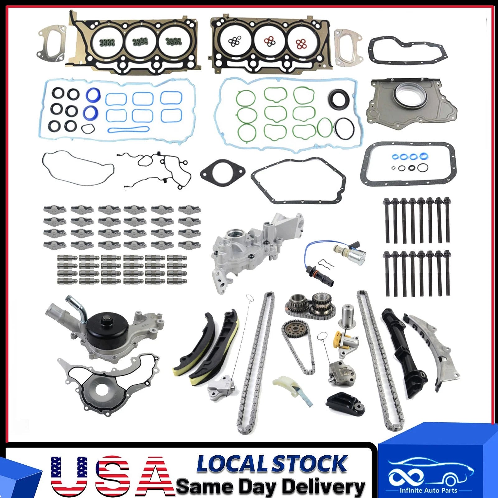 Timing Chain Kit with Lifters and Pumps for Dodge Ram 1500 (2011–2015)