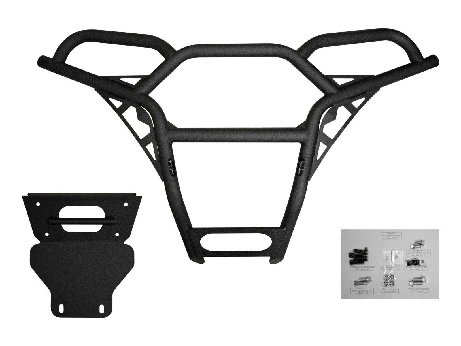 SuperATV Heavy Duty Front Bumper for Polaris RZR 570 (2012–2023)