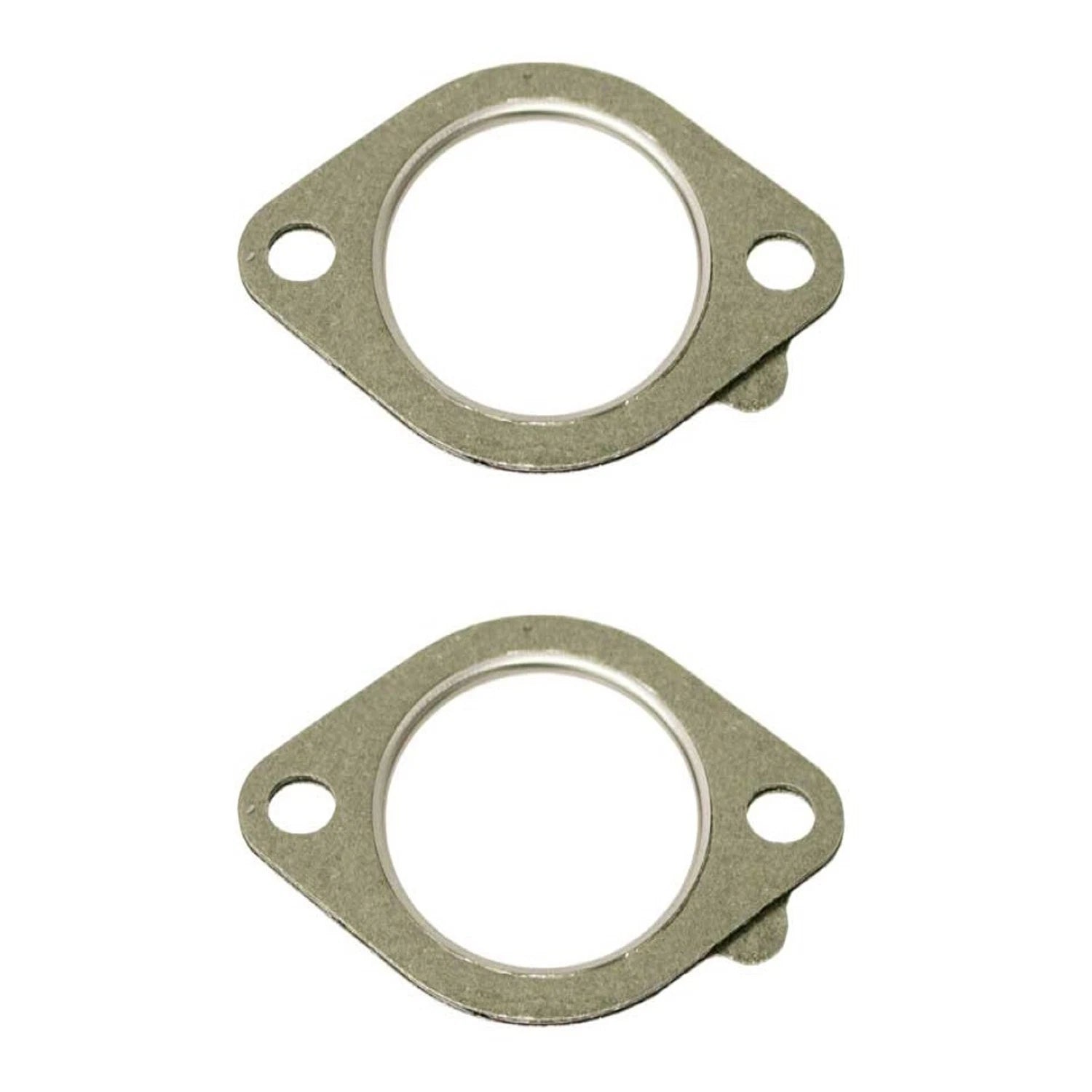 2pc Exhaust Pipe Flange Gasket Set for BMW E60 525xi 528xi 530i 530xi