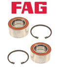 Set of 2 Front Wheel Bearing Kits for Mercedes W163 ML320 ML350 ML430 ML500