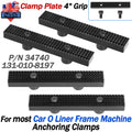 Set of 4 Anchoring Clamp Plates for Car O Liner Frame Machine