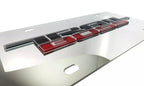 Chrome License Plate Emblem for Chevrolet Silverado Trail Boss (2019–2024)