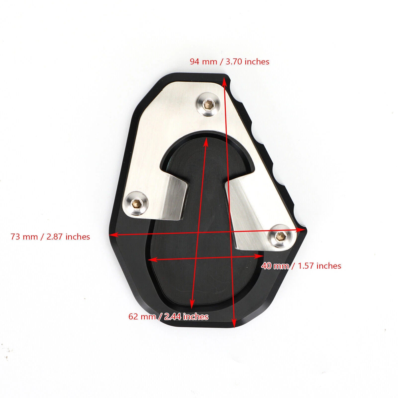 Kickstand Enlarger Plate Pad for Tiger 900 Rally Pro (2020) T9