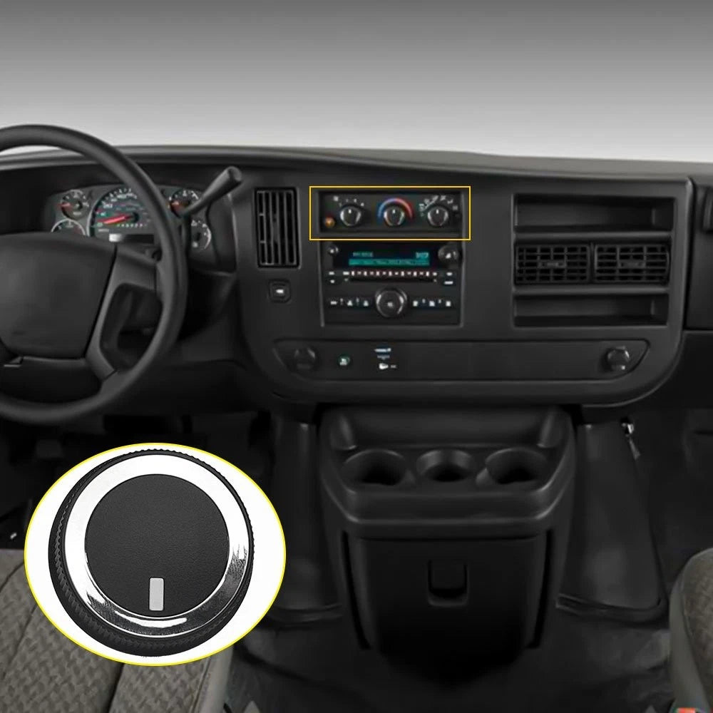 Control Knob for GMC Savana, Chevrolet Express (2008–2021)
