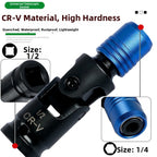 Swivel Joint Socket Adapter for Electric Wrench (360 Degree Rotation)
