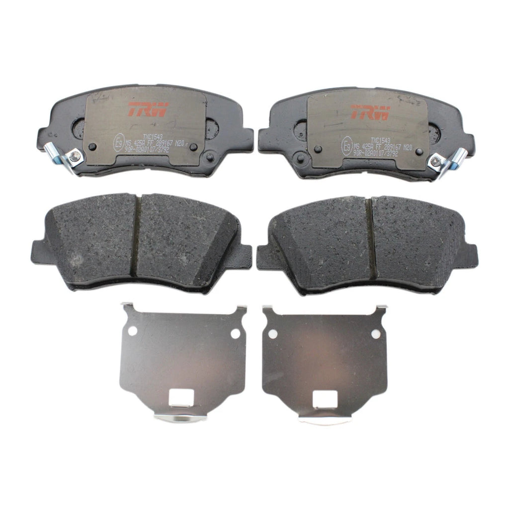 Set of 4 TRW Front Disc Brake Pads for (TRC1543)