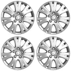 16" 7 Split Spoke Silver Wheel Cover Hubcaps for 2009-2013 Mazda 6