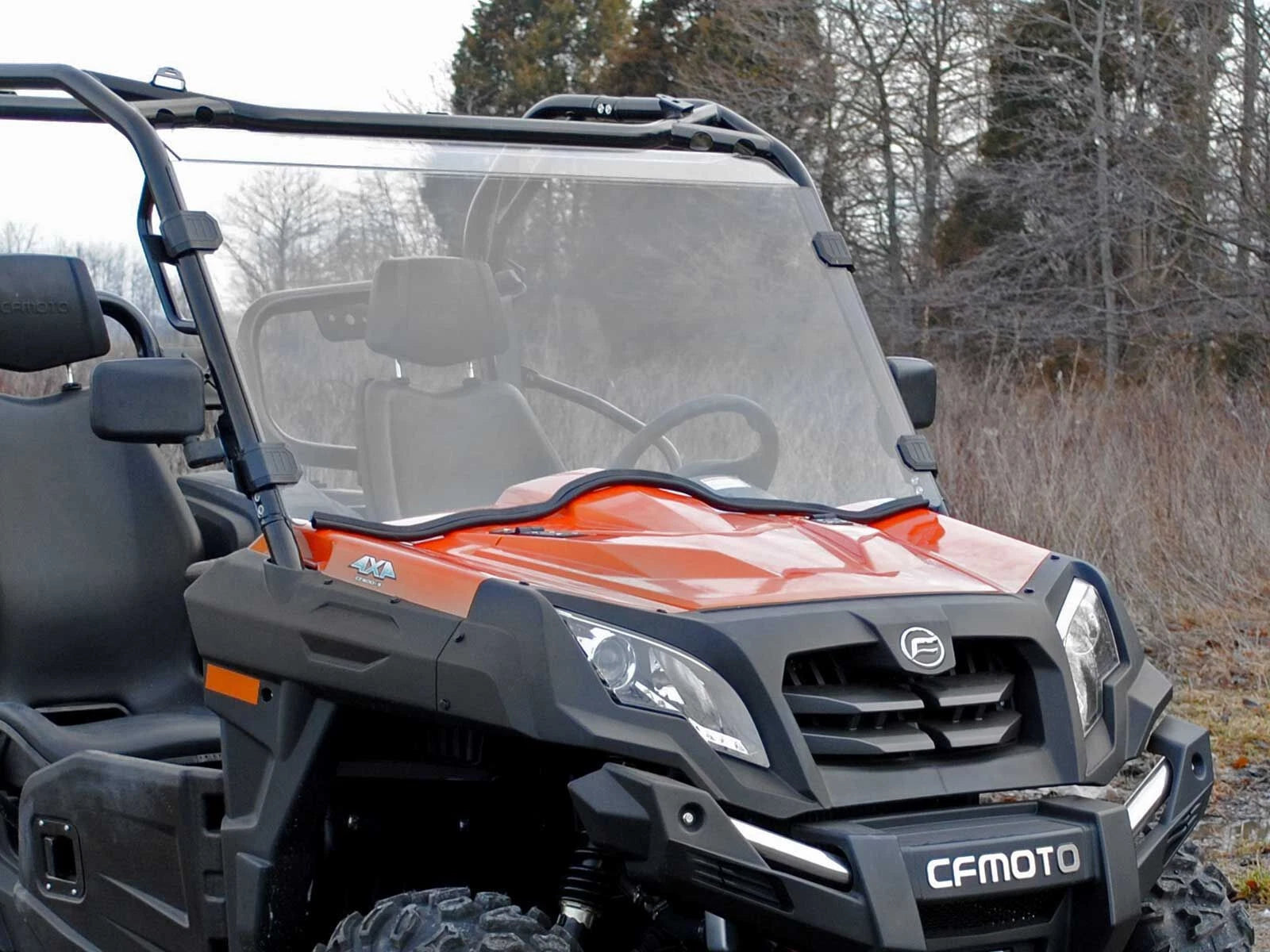 Clear Scratch Resistant Full Windshield for CFMOTO UForce 500/800 (2014–2023)