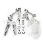 Front Rider Foot Rest Pegs Brackets for Kawasaki ZX-6R (2009–2011)